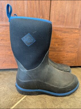 Muck Boot Company Kids' Black & Blue Waterproof Boots